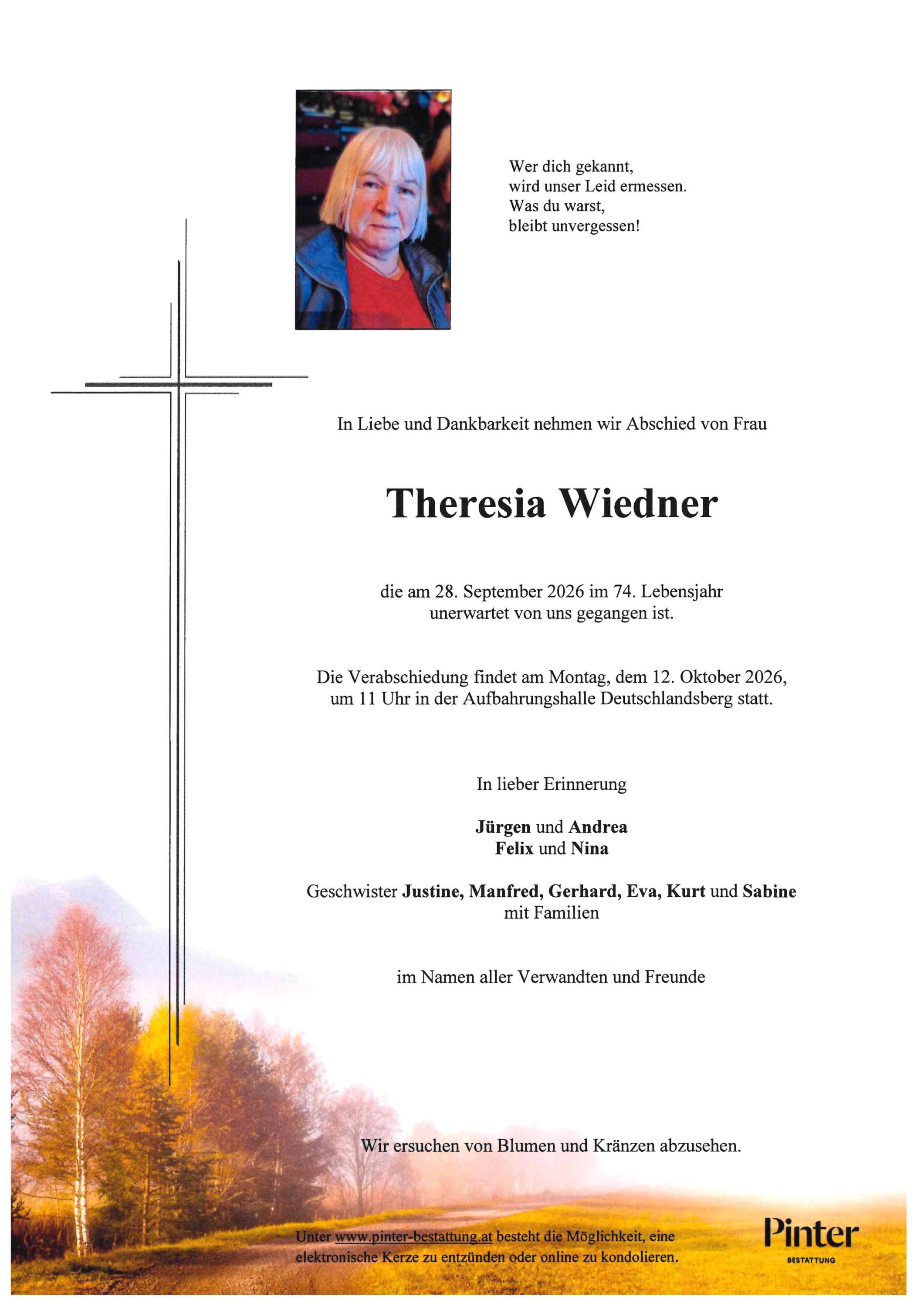 Theresia Wiedner